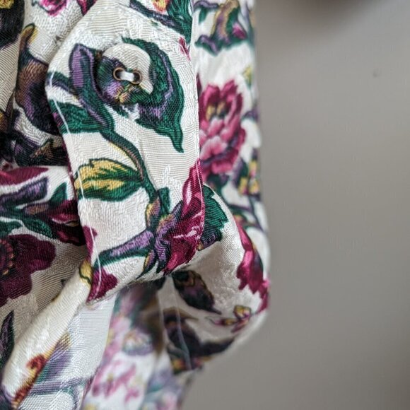 April Cornell Floral Button down blouse - Picture 7 of 8